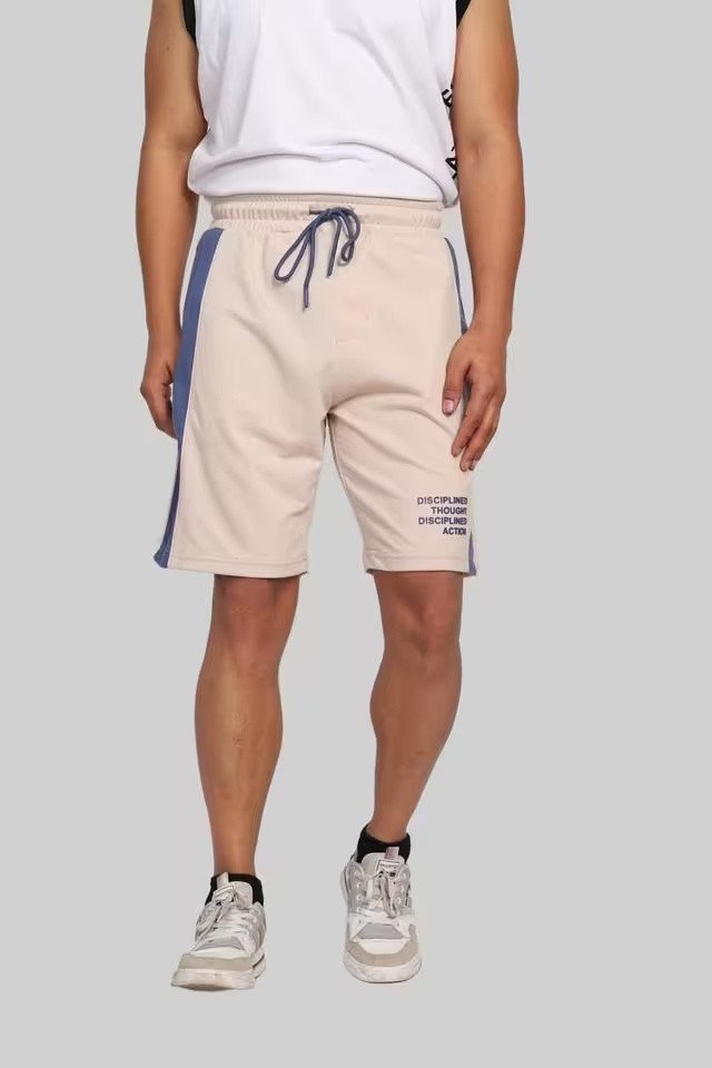 Block Polyester Pink  Button Men's Shorts